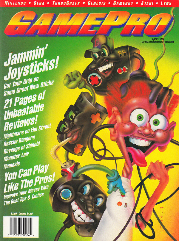 GamePro Issue 9 (April 1990) cover